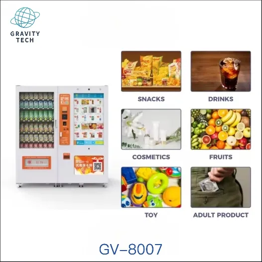 GV Vending Machine Side Profile