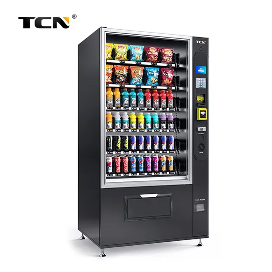 TCN Vending Machine Angled View