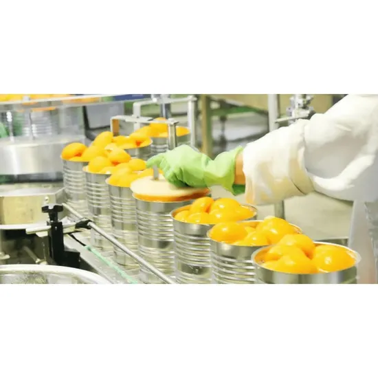 Fruit in syrup production process