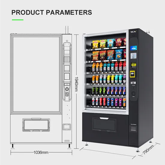 TCN Vending Machine Interface