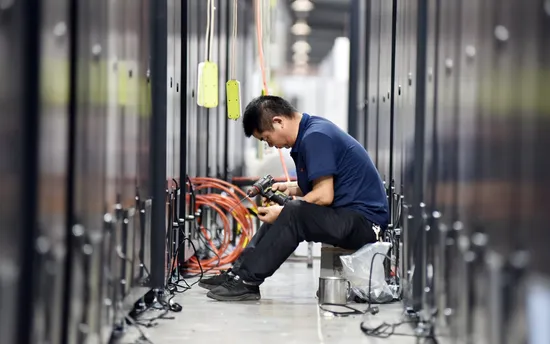 Inside View of Shelves