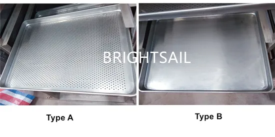 Finished product and interior of dryer