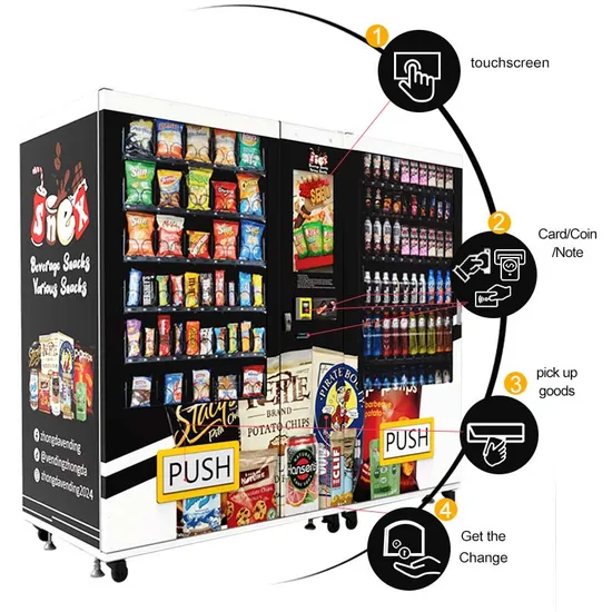 Interior View Vending Machine