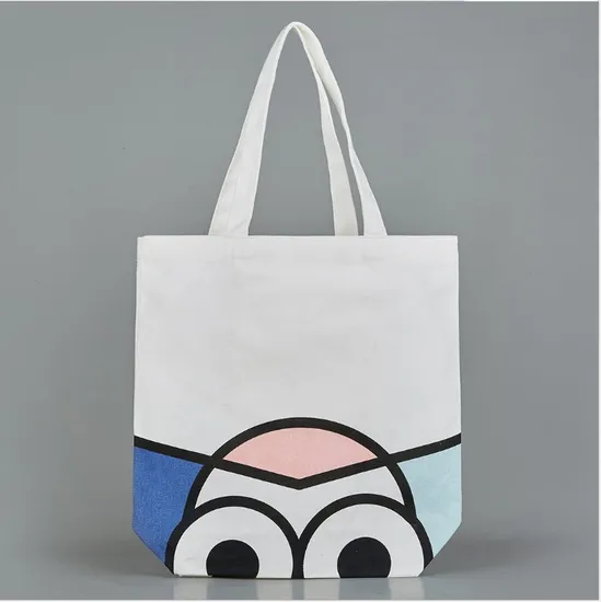 Natural White Calico Cotton Bag Image 1